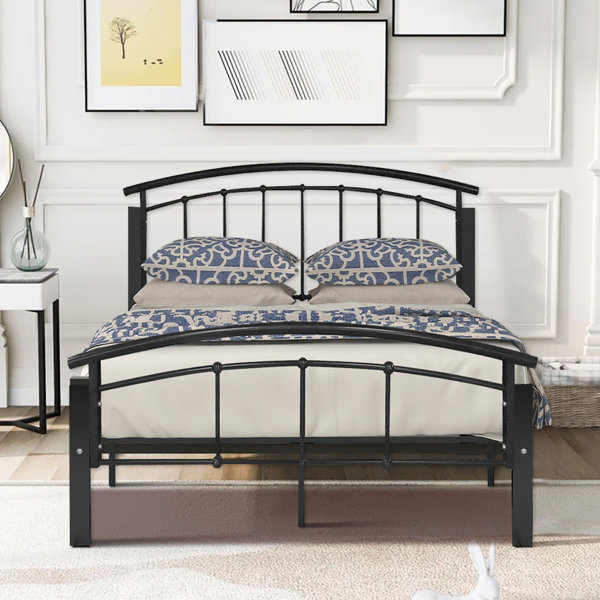 August Grove® Ahnika Metal Bed Wayfair Canada